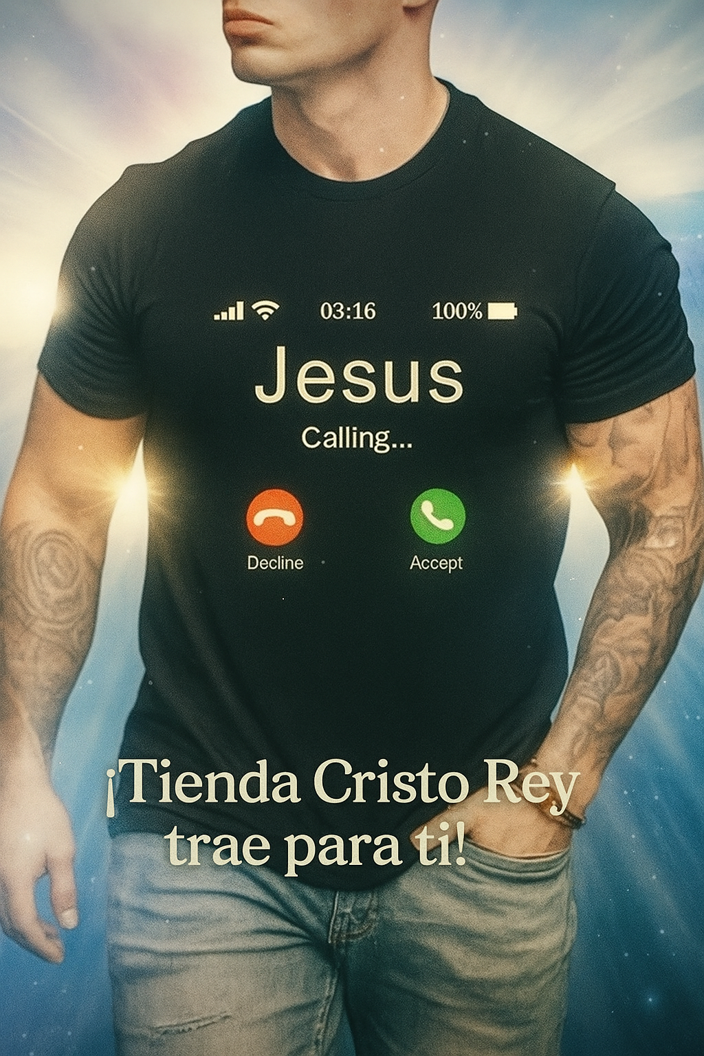 Camiseta Jesus