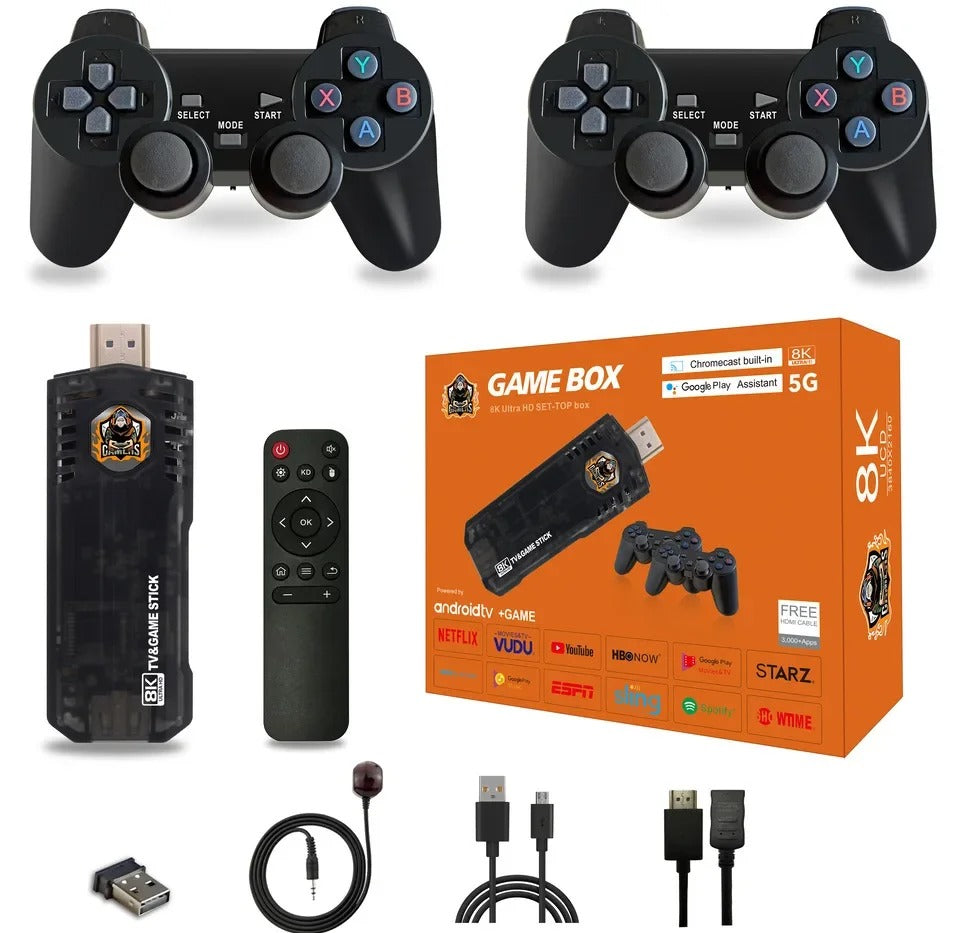 Consola game stick X8 juegos MAGIS