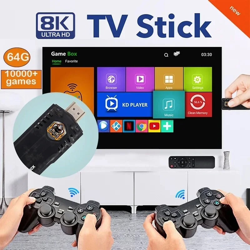 Consola game stick X8 juegos MAGIS