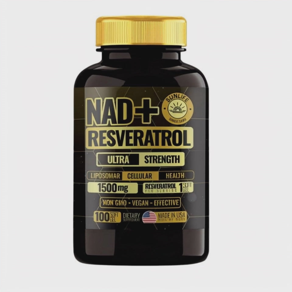 Suplemento Nad +  Resveratrol 1500 Mg